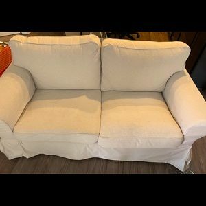 Sofa+LoveSeat- Hardly used